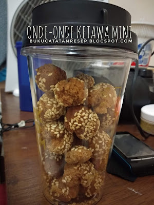 Onde-Onde Ketawa Mini atau Cuplis